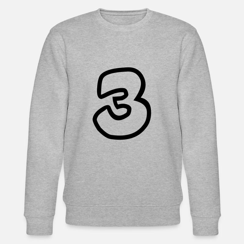 3 - Sweat bio CHANGER Stanley/Stella Unisexe - gris chiné