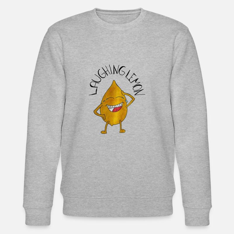 LaughingLemon - Stanley/Stella Unisex Bio-Sweatshirt CHANGER  - Grau meliert