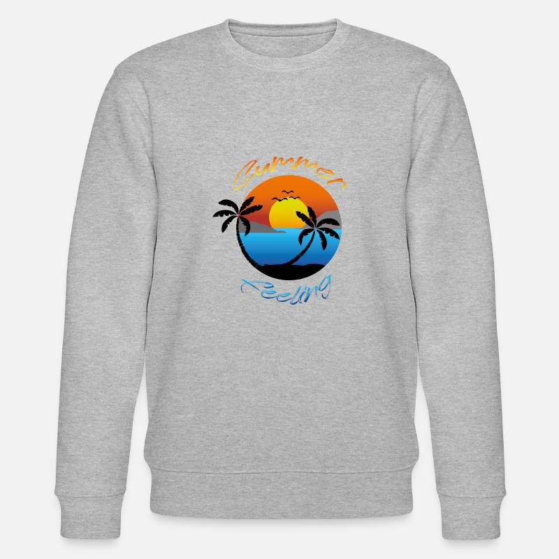 Sentiment d’été 2022 - Sweat bio CHANGER Stanley/Stella Unisexe - gris chiné