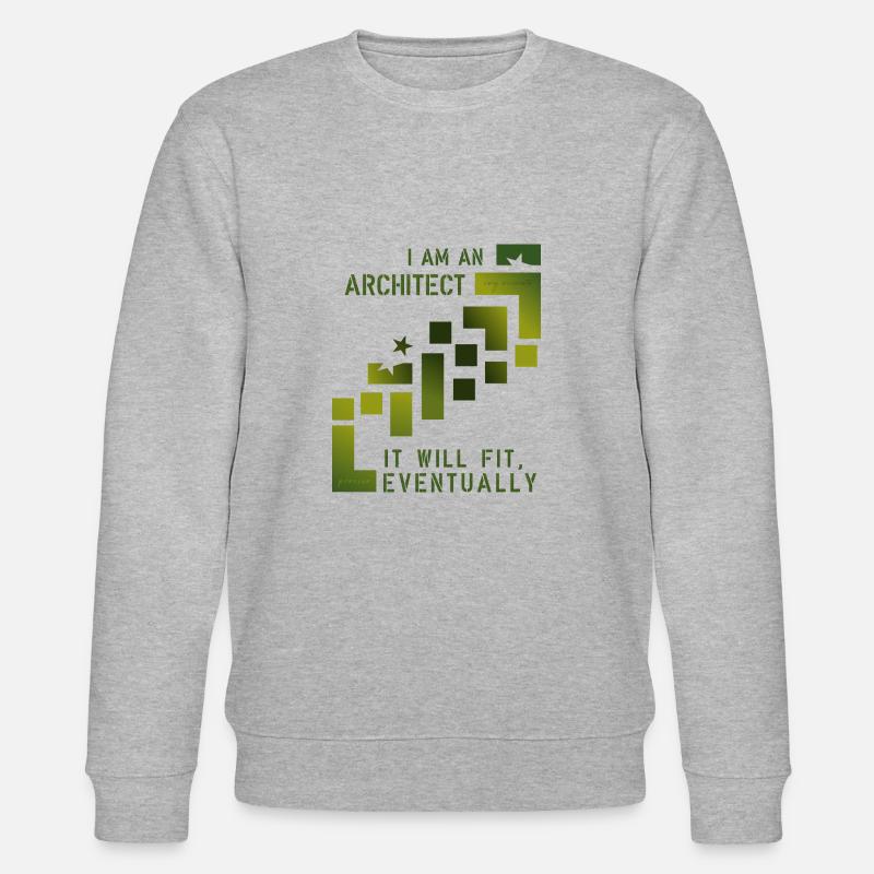 Architecte - Sweat bio CHANGER Stanley/Stella Unisexe - gris chiné