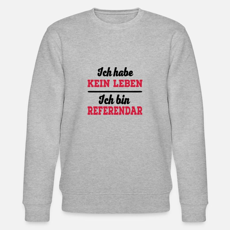 Referendar - Stanley/Stella Unisex Bio-Sweatshirt CHANGER  - Grau meliert