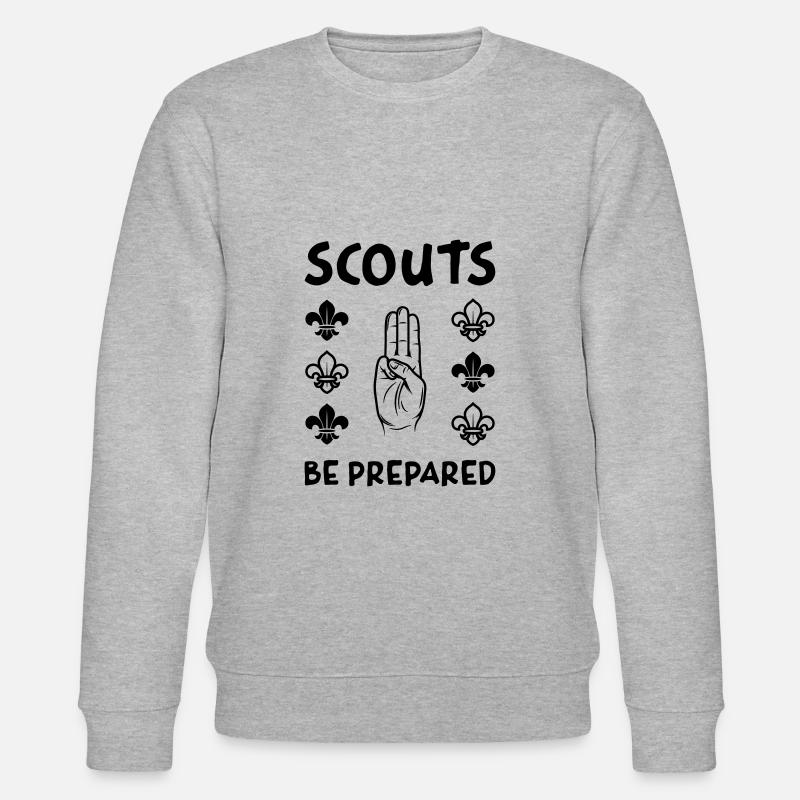 Scouts Toujours Prêts ! - Sweat bio CHANGER Stanley/Stella Unisexe - gris chiné