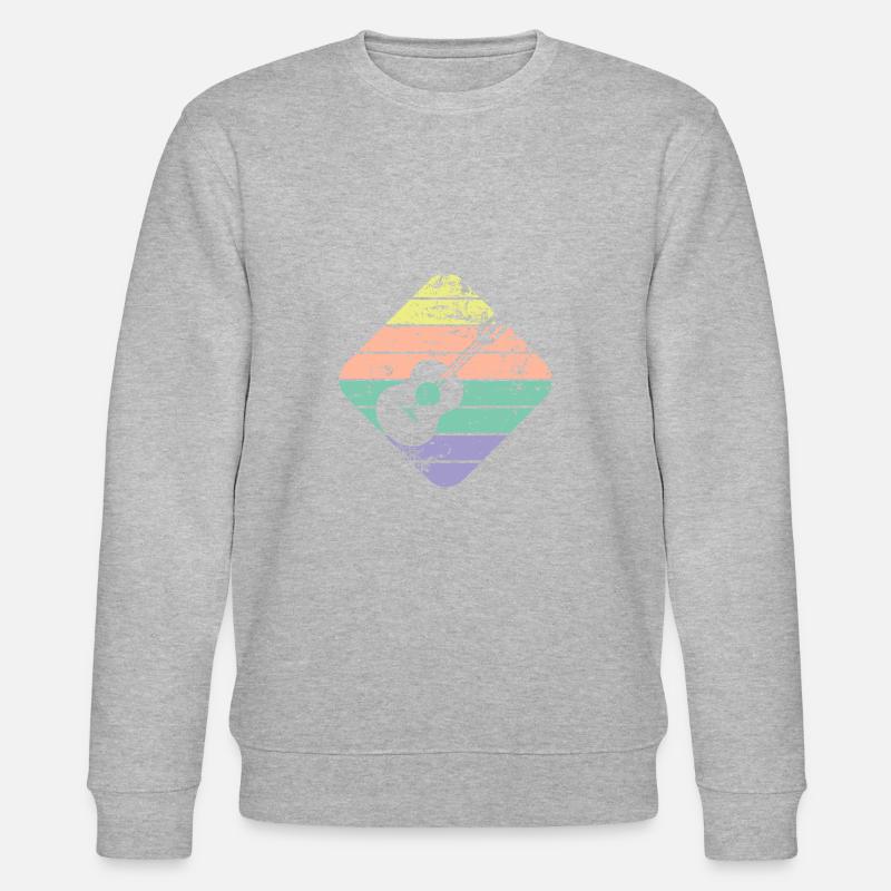 Ukulele - Stanley/Stella Unisex Bio-Sweatshirt CHANGER  - Grau meliert