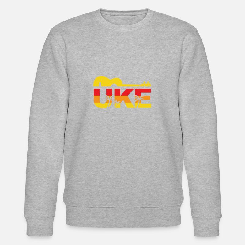Ukulélé UKE - Sweat bio CHANGER Stanley/Stella Unisexe - gris chiné
