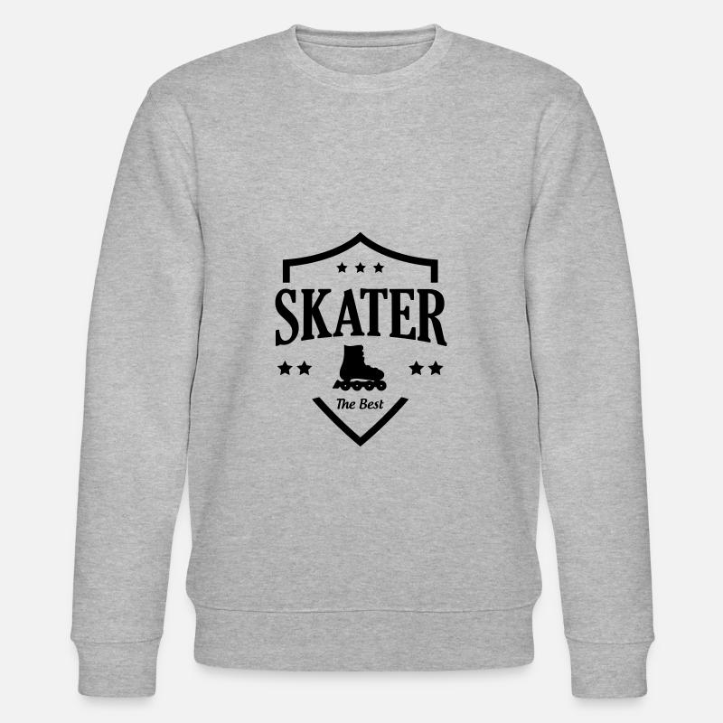 Roller Skates - Sweat bio CHANGER Stanley/Stella Unisexe - gris chiné