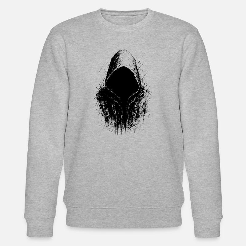 Dunkler Wanderer - Stanley/Stella Unisex Bio-Sweatshirt CHANGER  - Grau meliert