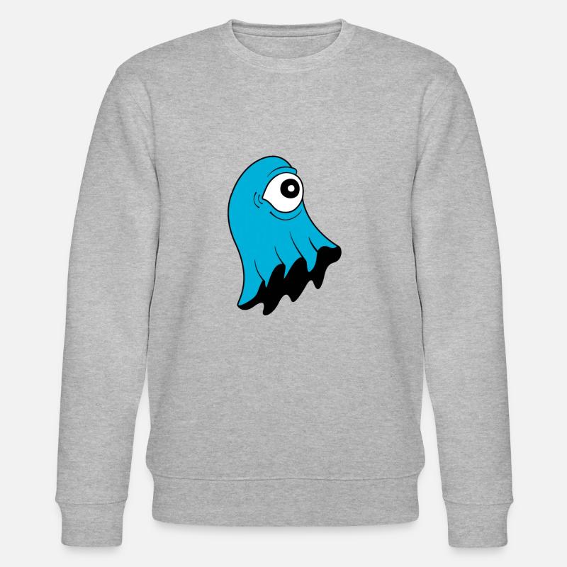 SpaceHoop - Geist - Stanley/Stella Unisex Bio-Sweatshirt CHANGER - Grau meliert