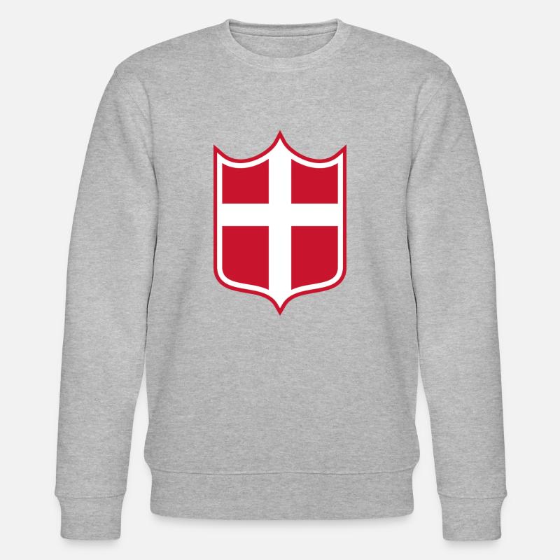 Dänemark - Stanley/Stella Unisex Bio-Sweatshirt CHANGER  - Grau meliert