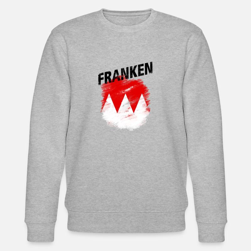Franken - Stanley/Stella Unisex Bio-Sweatshirt CHANGER  - Grau meliert