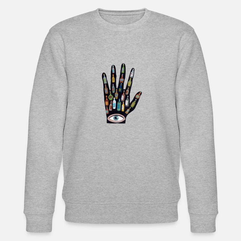 Another Hand - Stanley/Stella Unisex Bio-Sweatshirt CHANGER  - Grau meliert