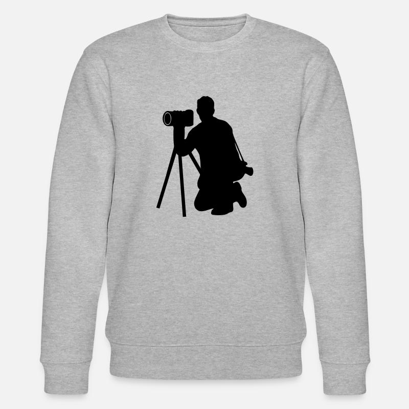 fotograf - Stanley/Stella Unisex Bio-Sweatshirt CHANGER  - Grau meliert