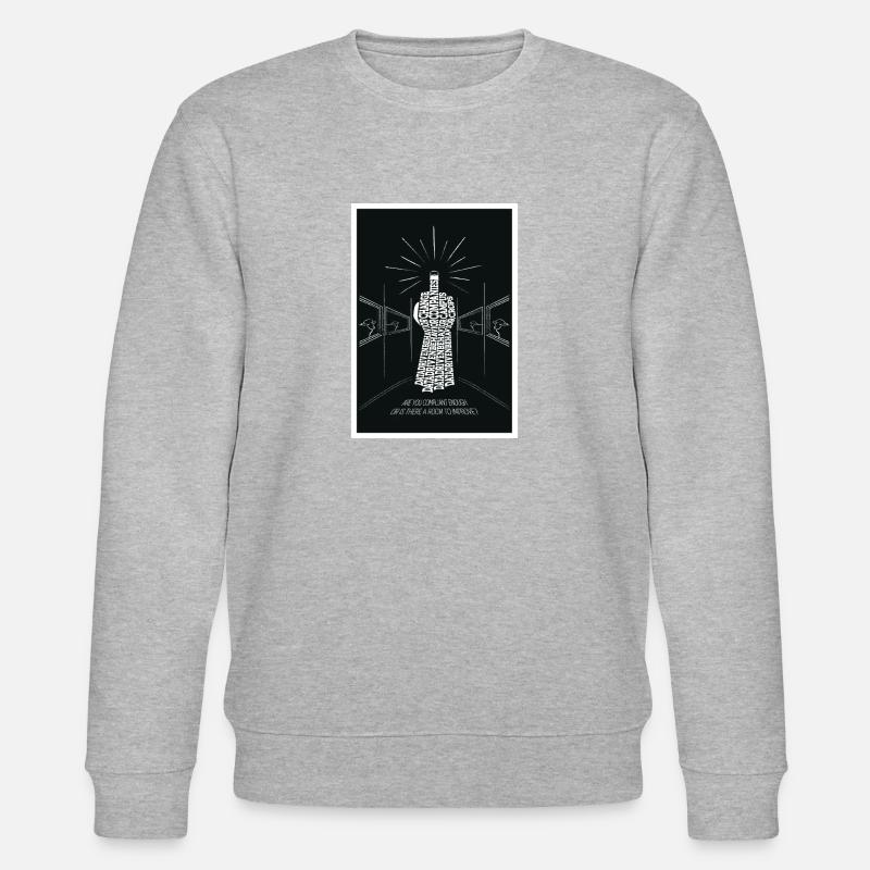Compliance Sheep - Stanley/Stella Unisex Bio-Sweatshirt CHANGER - Grau meliert