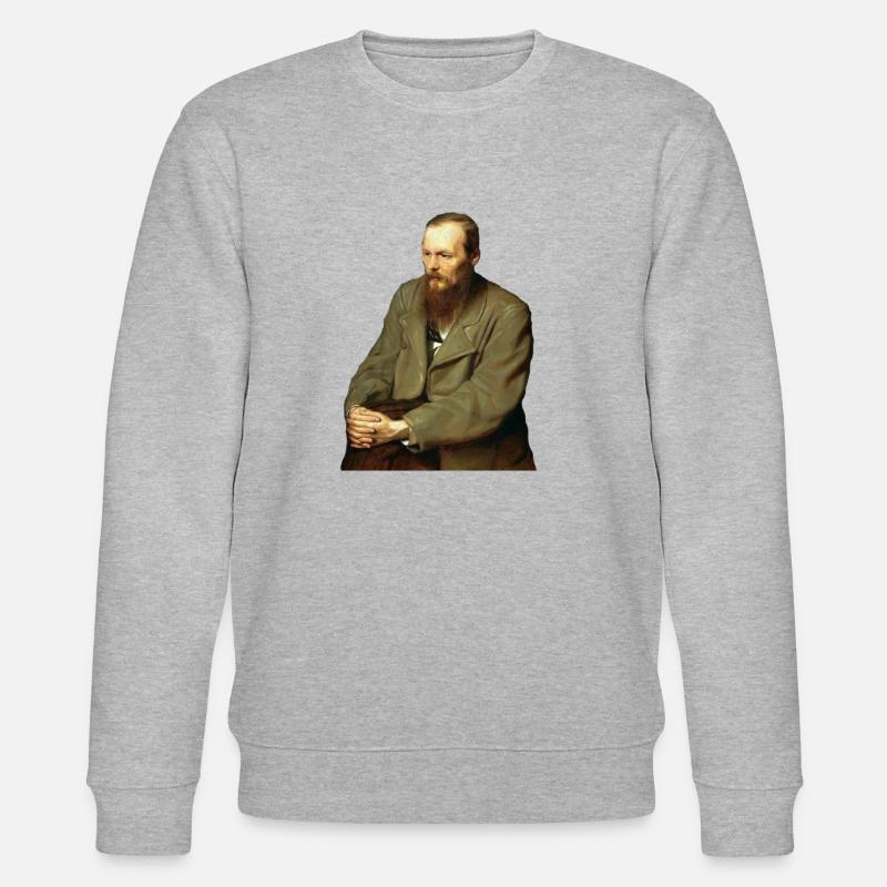 Der Großinquisitor - Stanley/Stella Unisex Bio-Sweatshirt CHANGER  - Grau meliert