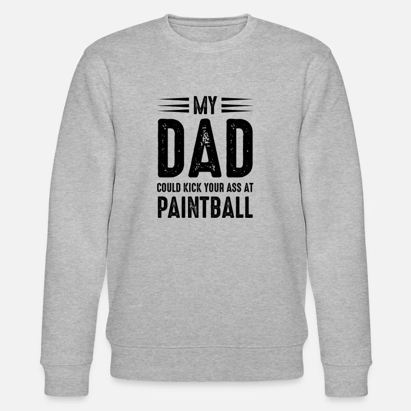 Paintball Airsoft - Stanley/Stella Unisex Bio-Sweatshirt CHANGER  - Grau meliert