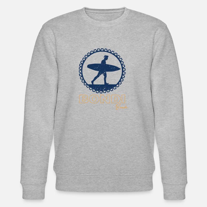 Plage de Bondi - Sweat bio CHANGER Stanley/Stella Unisexe - gris chiné