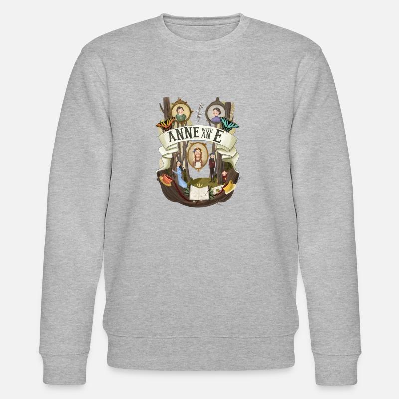 Anne with an E - Stanley/Stella CHANGER Unisex Organic Sweatshirt - heather grey