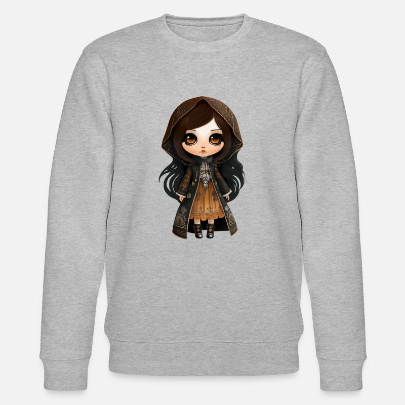 Dolly 2 - Stanley/Stella Unisex Bio-Sweatshirt CHANGER  - Grau meliert