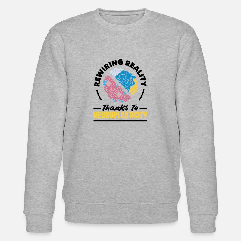 Unlock Your Brain's Potential Neuroplasticity - Stanley/Stella Unisex Bio-Sweatshirt CHANGER - undefined