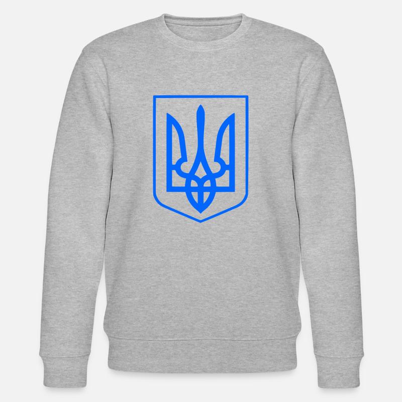 Ukraine - Stanley/Stella Unisex Bio-Sweatshirt CHANGER  - Grau meliert