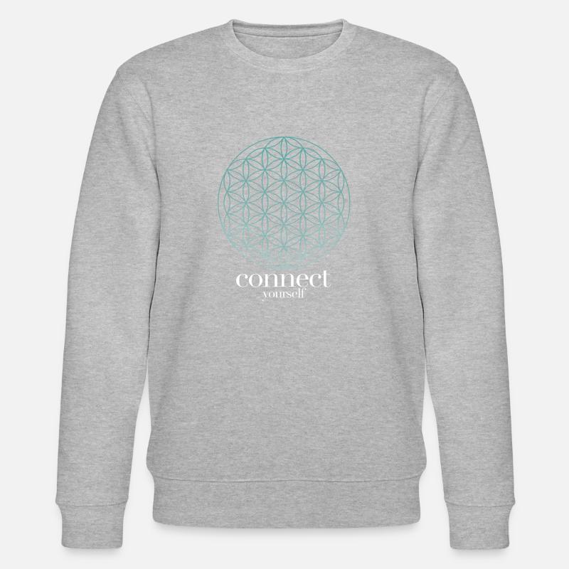 CONNECTEZ-VOUS - Sweat bio CHANGER Stanley/Stella Unisexe - gris chiné