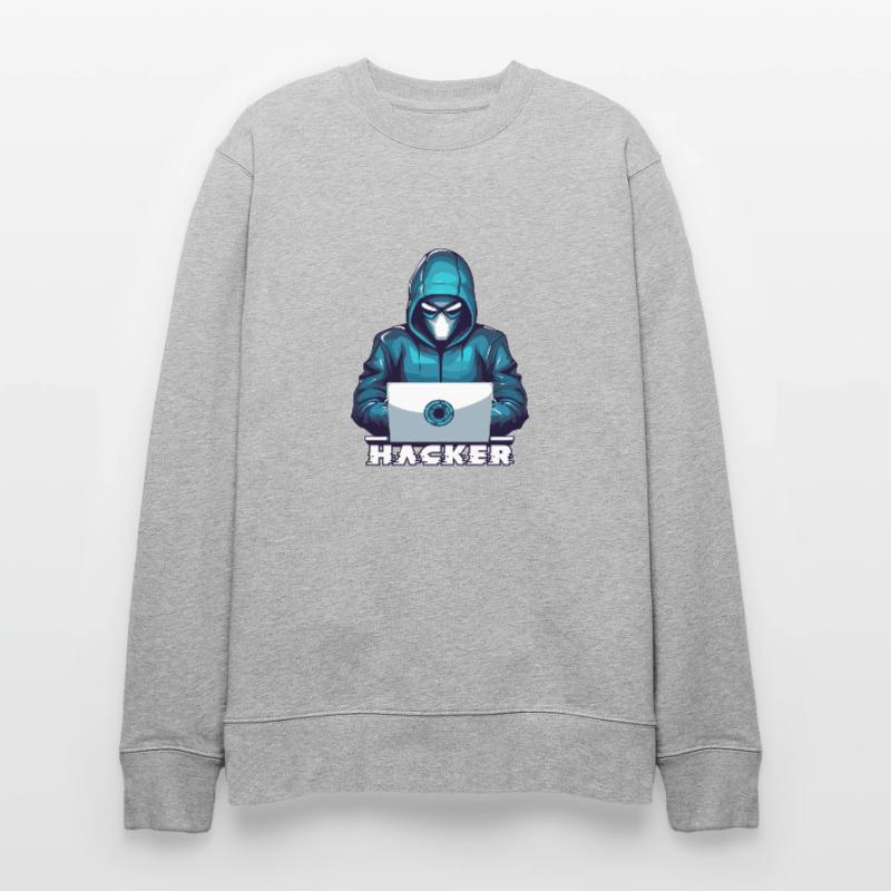 Masked Hacker Hacking Stanley/Stella CHANGER Unisex Organic Sweatshirt