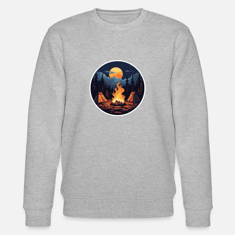 Camping - Sweat bio CHANGER Stanley/Stella Unisexe - gris chiné