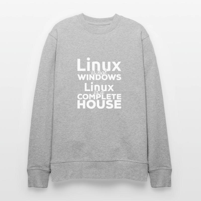 Linux est pas Windows! Linux est une maison complète! Sweat bio CHANGER Stanley/Stella Unisexe