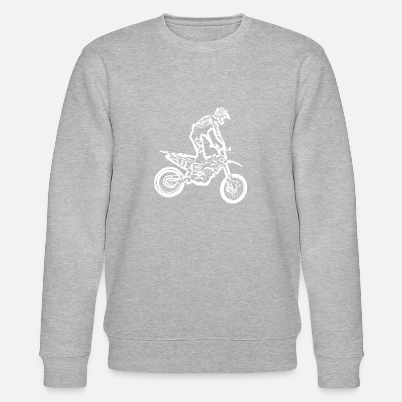 enduro blanc - Sweat bio CHANGER Stanley/Stella Unisexe - gris chiné