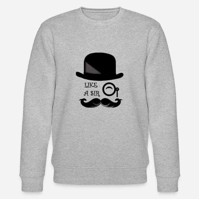 gentleman - Stanley/Stella Unisex Bio-Sweatshirt CHANGER  - Grau meliert