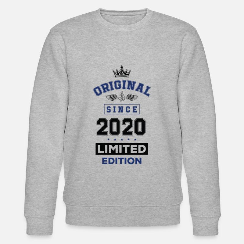 Anniversaire édition limitée 2020 - Sweat bio CHANGER Stanley/Stella Unisexe - gris chiné