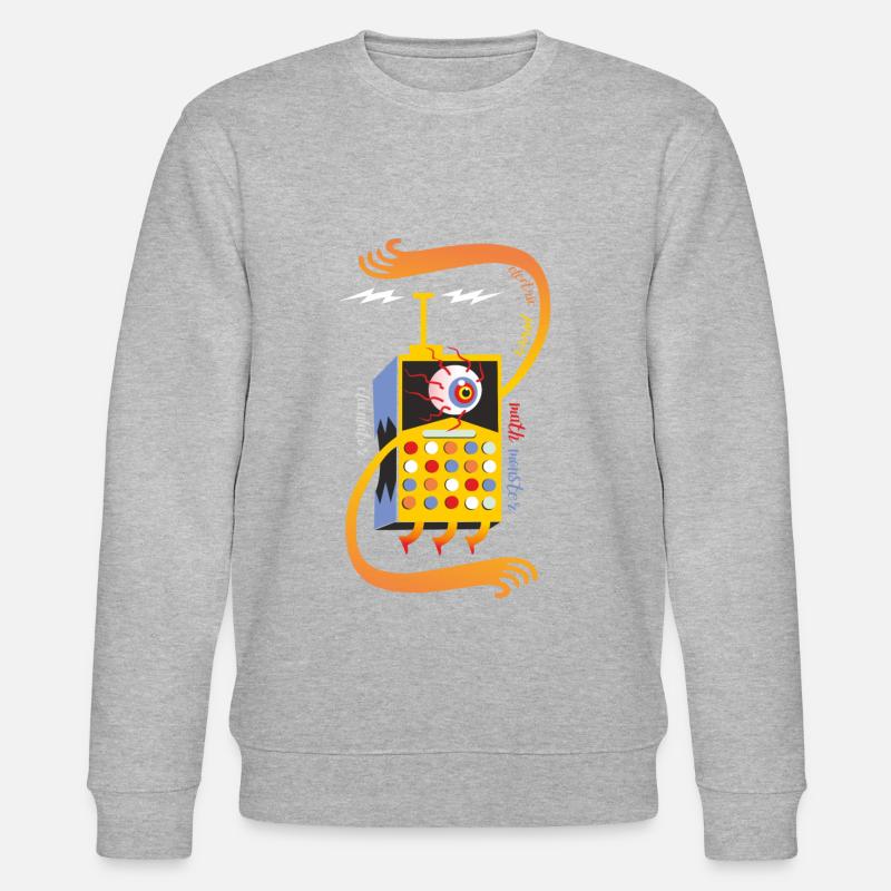 Beispielrechner-Elektrisch - Stanley/Stella Unisex Bio-Sweatshirt CHANGER  - Grau meliert