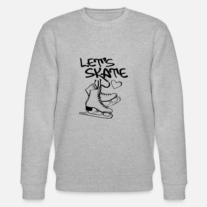 letsskate - Stanley/Stella Unisex Bio-Sweatshirt CHANGER  - Grau meliert