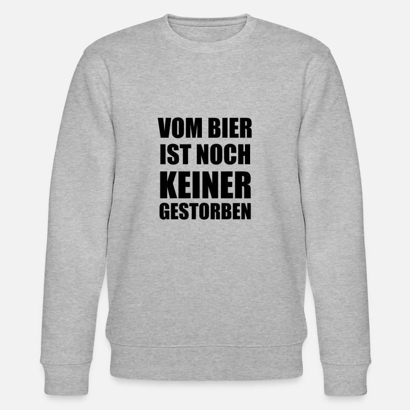 Lustige Sprüche Spruch - Stanley/Stella Unisex Bio-Sweatshirt CHANGER  - Grau meliert