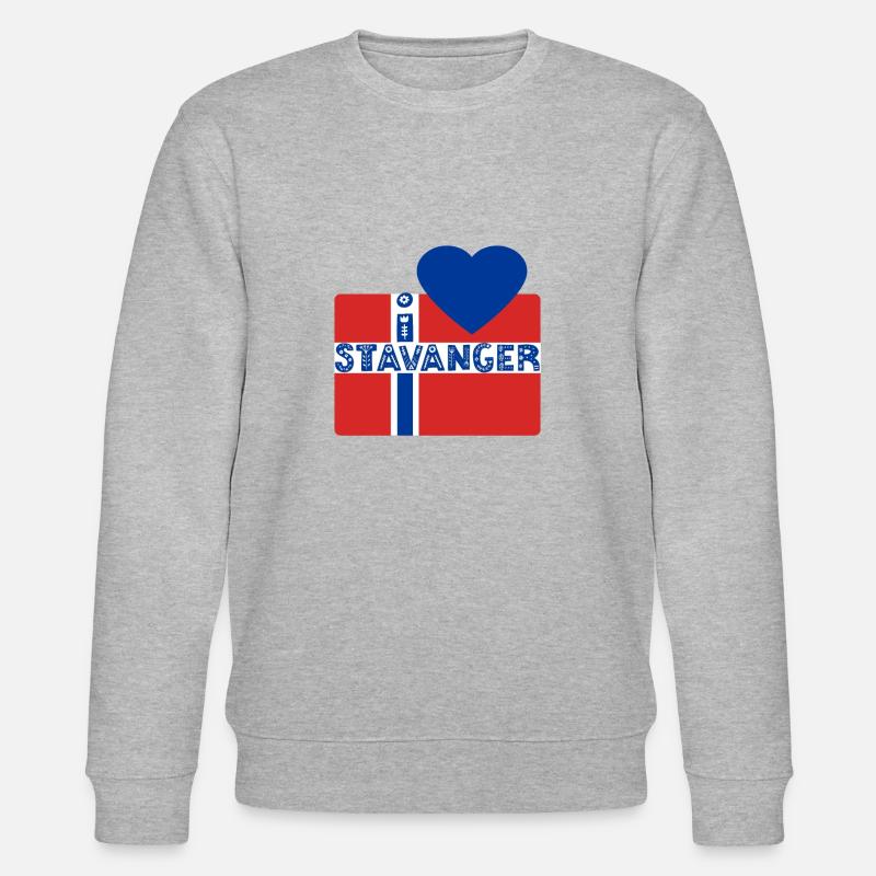 Stavanger - Stanley/Stella Unisex Bio-Sweatshirt CHANGER - Grau meliert