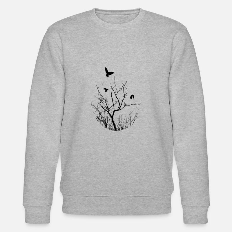 Vogel - Stanley/Stella Unisex Bio-Sweatshirt CHANGER  - Grau meliert