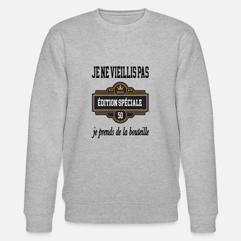 Edition spéciale 50ans - Sweat bio CHANGER Stanley/Stella Unisexe - gris chiné