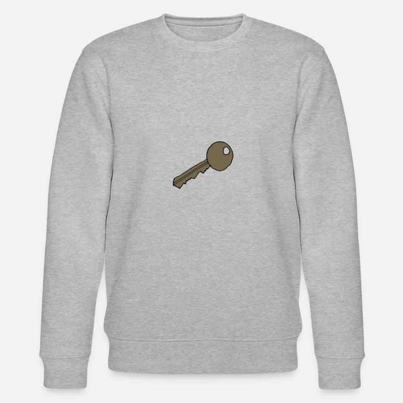 Clé, dessin animé, idée cadeau - Sweat bio CHANGER Stanley/Stella Unisexe - gris chiné