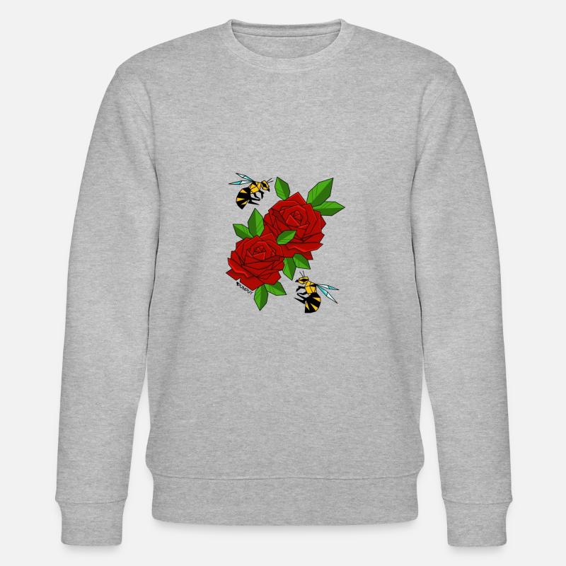 ROSE BEE - Stanley/Stella Unisex Bio-Sweatshirt CHANGER  - Grau meliert