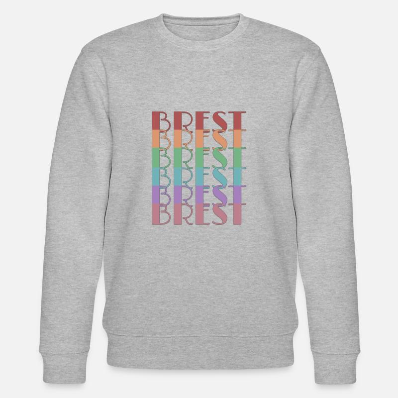 BREST - Sweat bio CHANGER Stanley/Stella Unisexe - gris chiné