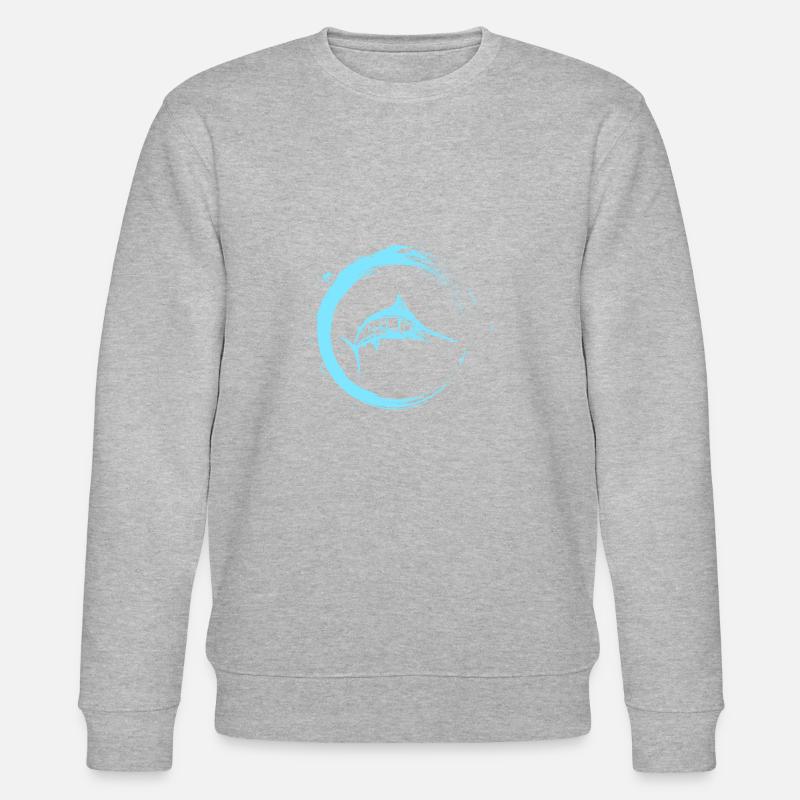 Schwertfisch - Stanley/Stella Unisex Bio-Sweatshirt CHANGER  - Grau meliert