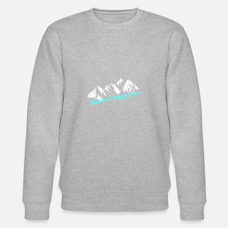 Saalbach Hinterglemm - Sweat bio CHANGER Stanley/Stella Unisexe - gris chiné
