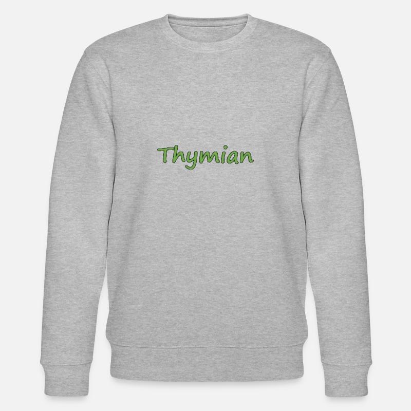 Thymian - Stanley/Stella Unisex Bio-Sweatshirt CHANGER  - Grau meliert
