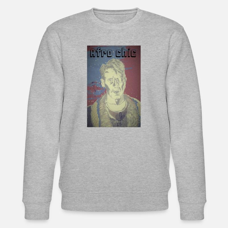 Afro-Chic - Stanley/Stella Unisex Bio-Sweatshirt CHANGER - Grau meliert