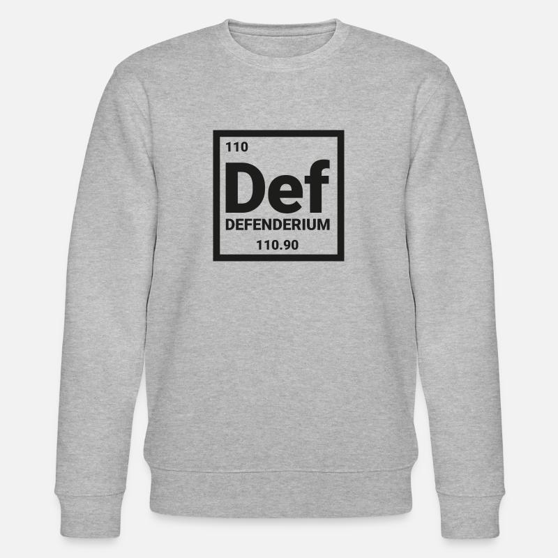 DEFENDERIUM NOIR - Sweat bio CHANGER Stanley/Stella Unisexe - gris chiné