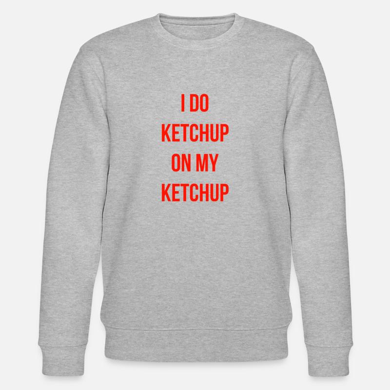 Conception de ketchup - Sweat bio CHANGER Stanley/Stella Unisexe - gris chiné