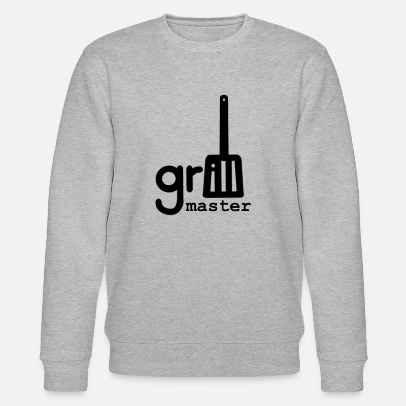 grill master - Stanley/Stella Unisex Bio-Sweatshirt CHANGER  - Grau meliert