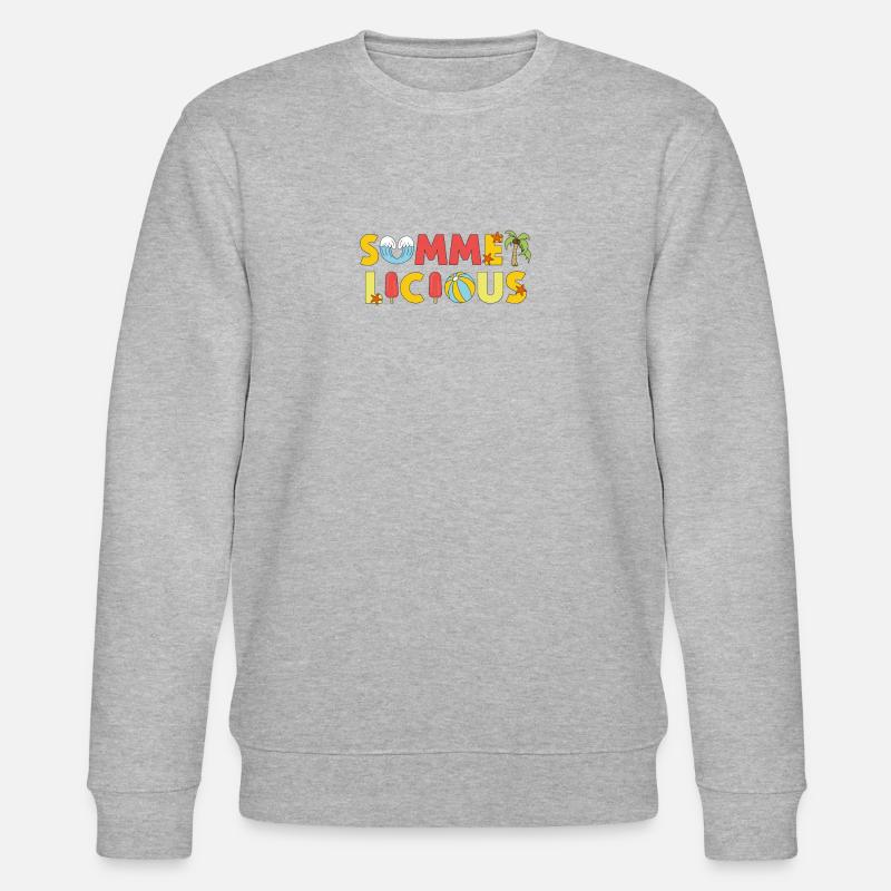 Été - Summerlicious Design - Sweat bio CHANGER Stanley/Stella Unisexe - gris chiné