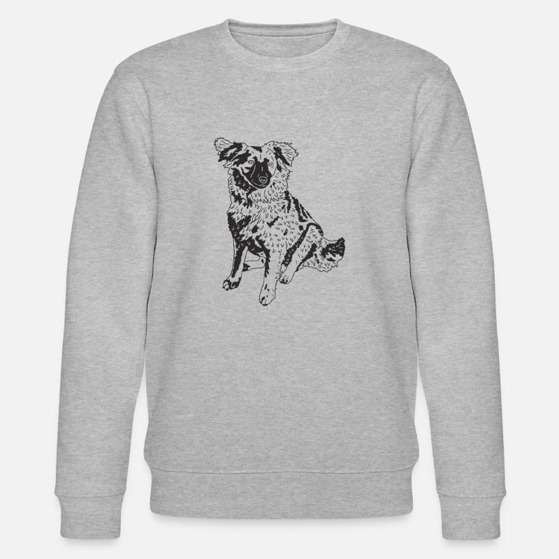Mischlingshund - Stanley/Stella Unisex Bio-Sweatshirt CHANGER  - Grau meliert