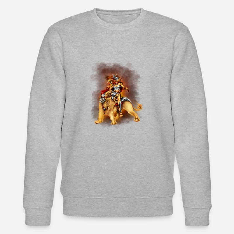 Löwenreiter - Stanley/Stella Unisex Bio-Sweatshirt CHANGER - Grau meliert