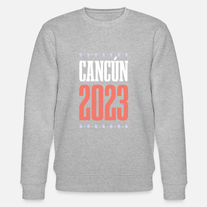 Cancun 2023 - Sweat bio CHANGER Stanley/Stella Unisexe - gris chiné
